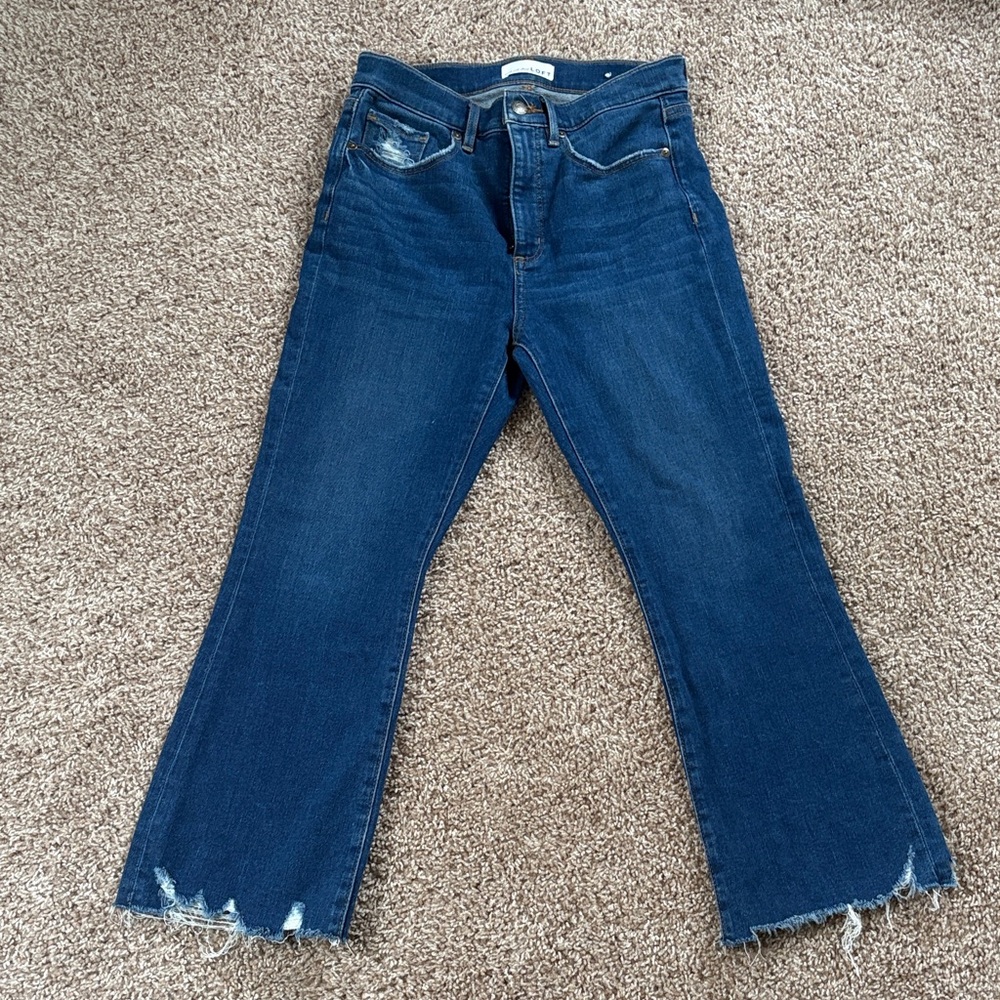 Loft Kick Crop Jeans